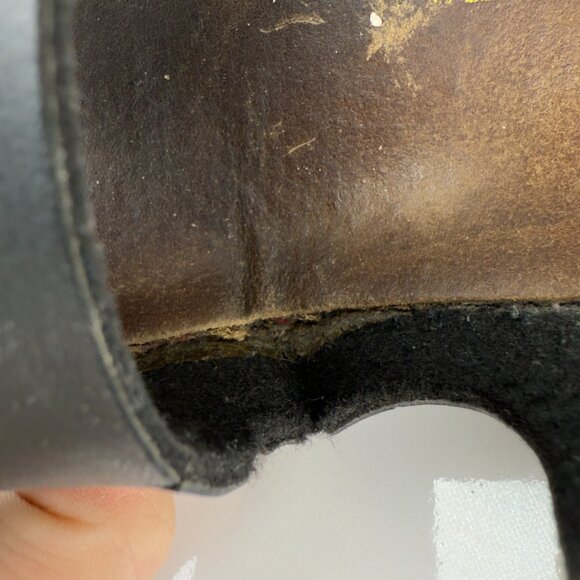 BIRKENSTOCK Arizona Birko-Flor Black Two-Strap Sandals *Flaws* EU 40 US 9 L9 M7 - Picture 11 of 11